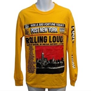 ROLLING Loud New York City long sleeve t shirt small